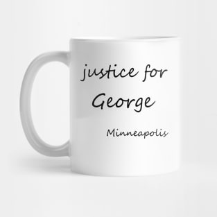 justice for George Mug